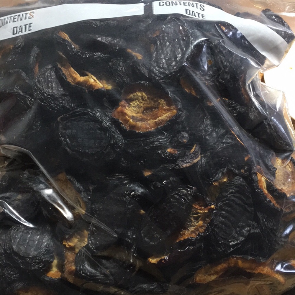 Dried prunes